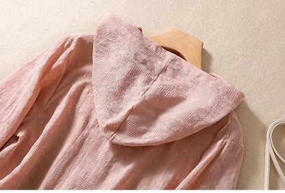 VERA LINEN HOODIE
