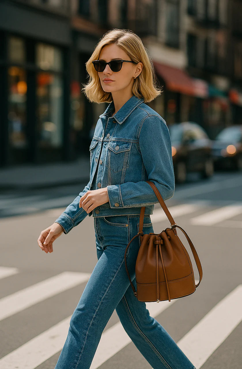 TEALA COMPACT BUCKET BAG