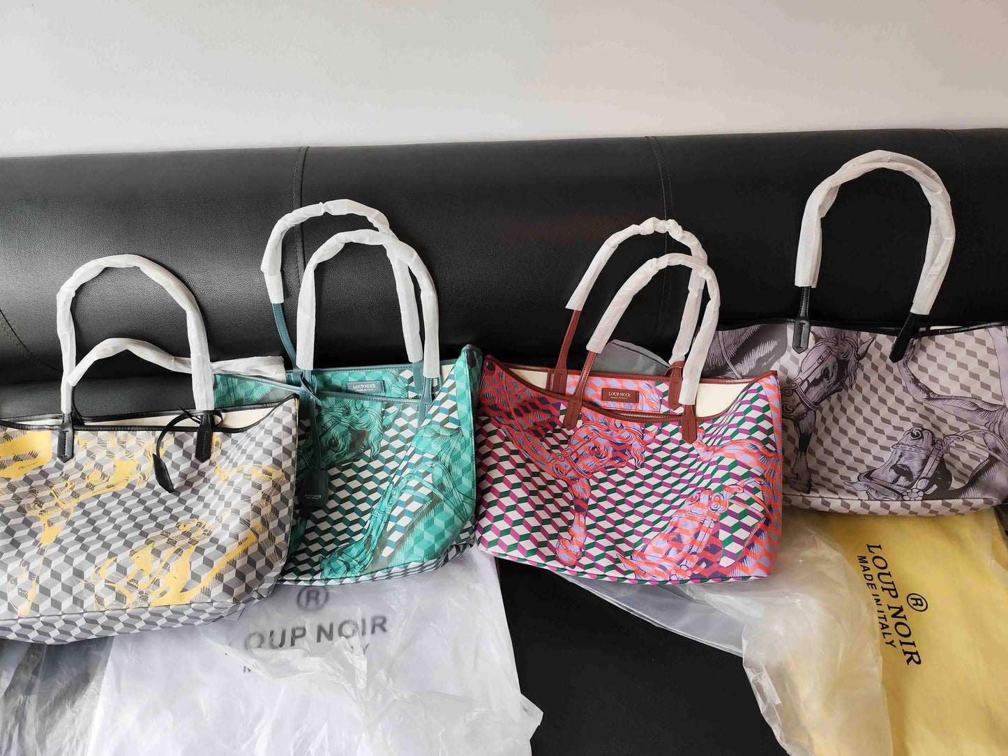 LOUP NOIR METALIC TOTE