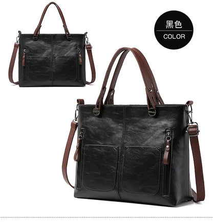 NOVA  LEATHER  SHOULDER BAG