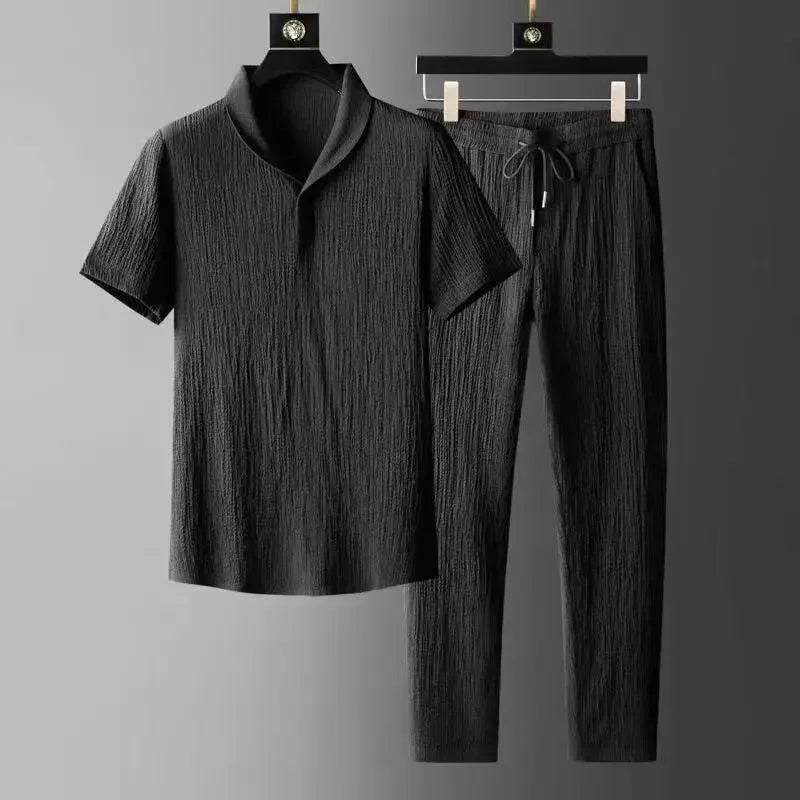 EVAN ICE LINEN SET