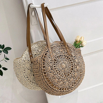 THE PORTOFINO STRAW TOTE