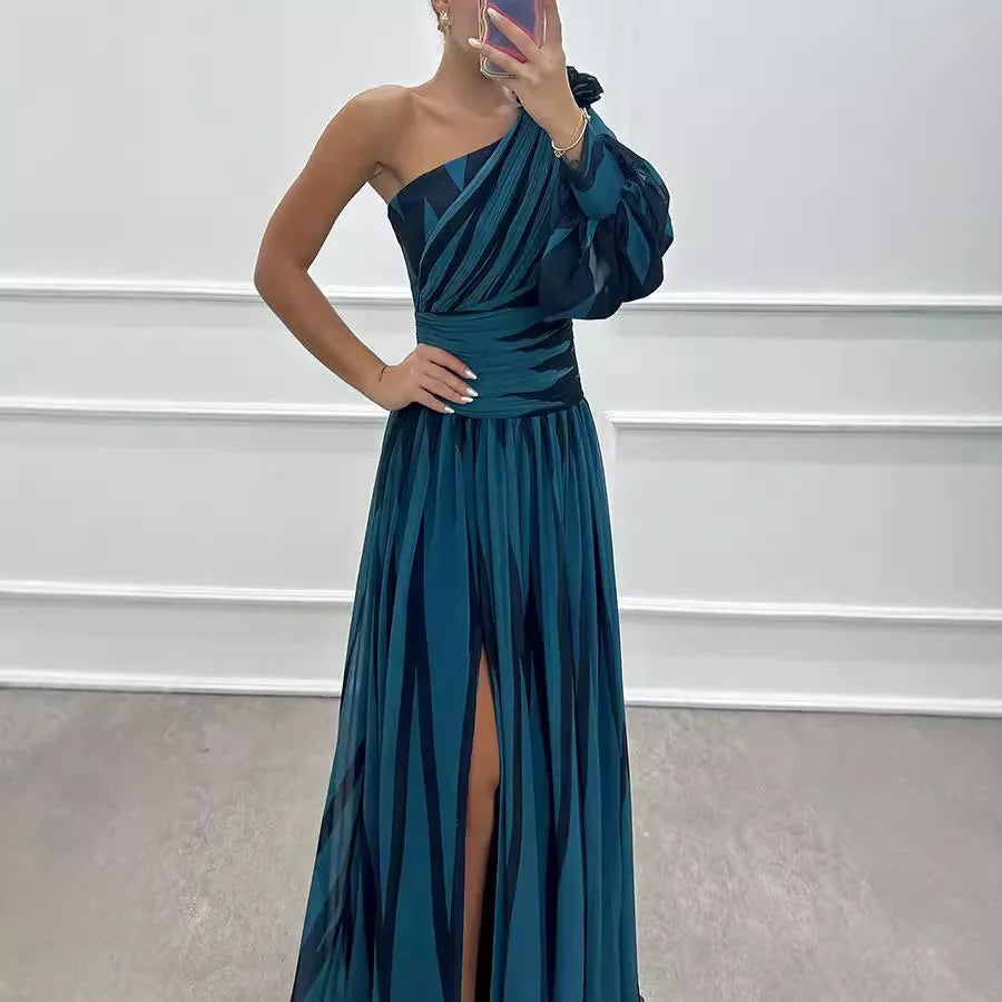 ELEGANT SPLIT MAXI DRESS
