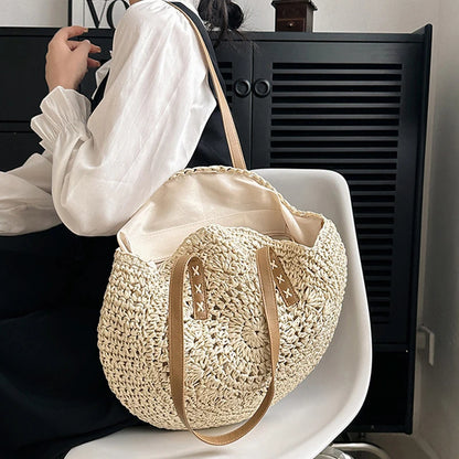 THE PORTOFINO STRAW TOTE