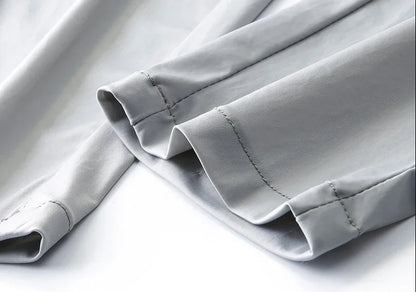James Ice Silk Casual Pants