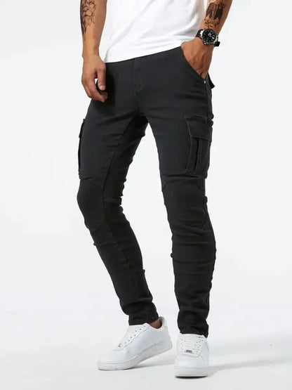MAX | DENIM CARGO PANTS