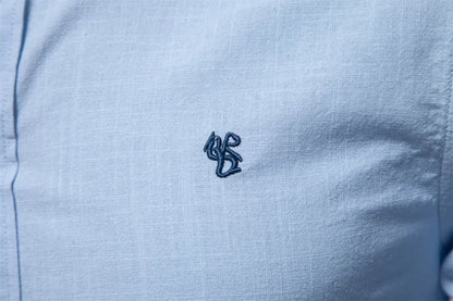 THE MAYFAIR LINEN BLEND SHIRT