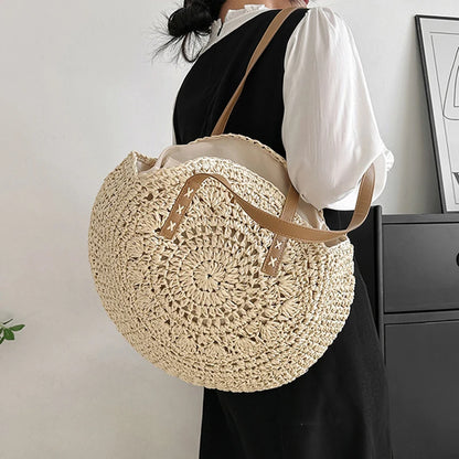 THE PORTOFINO STRAW TOTE