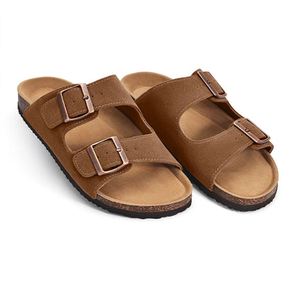 Kidmi Women’s Suede Buckle Sandals