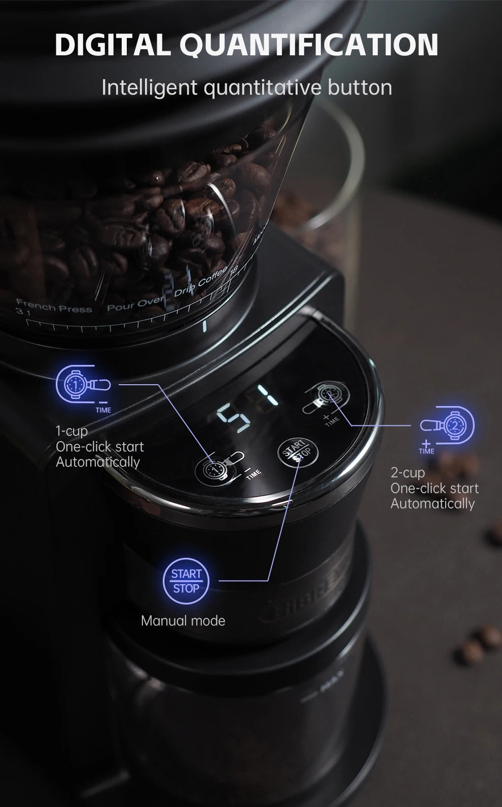 THE HIBREW CONNOISSEUR GRINDER
