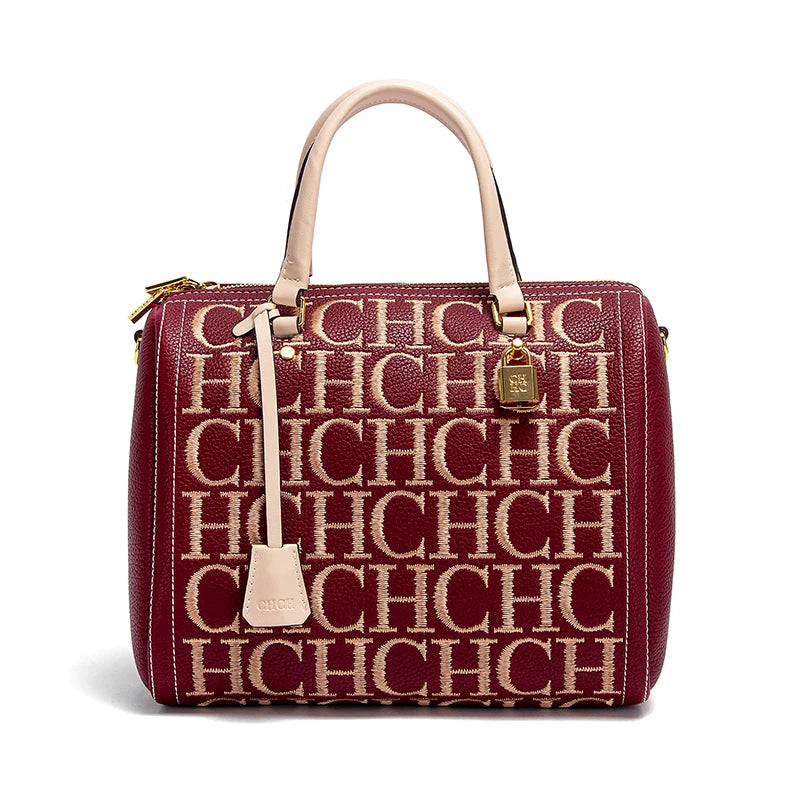 Charlotte Lettered Baguette Bag