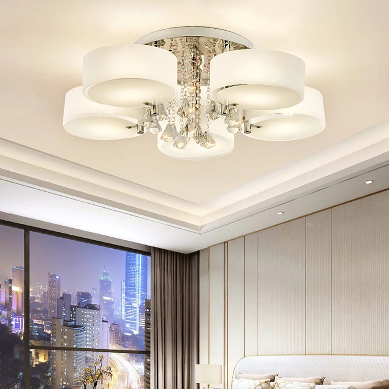LED Crystal Ceiling Light Chandelier Lamp