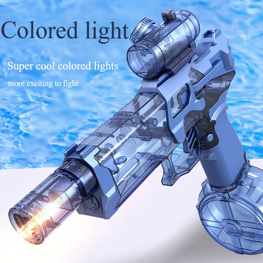 BlazeShot Electric Water Gun – Ice Blast Edition