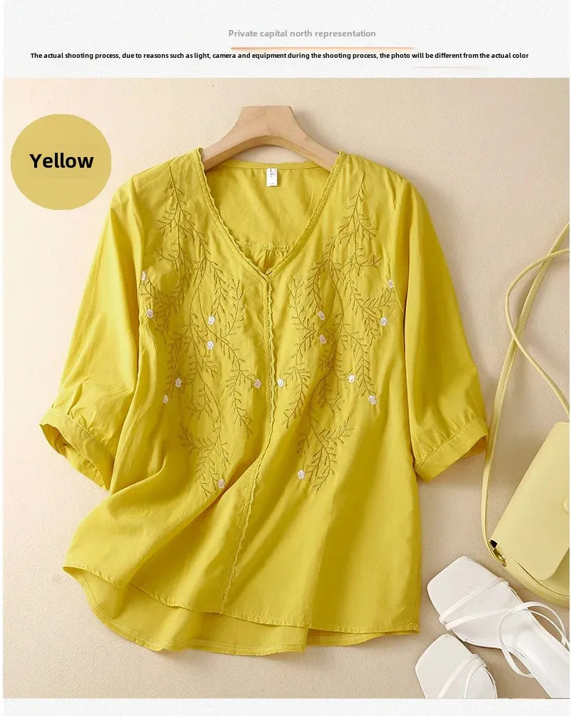BONNIE LINEN BLOUSE