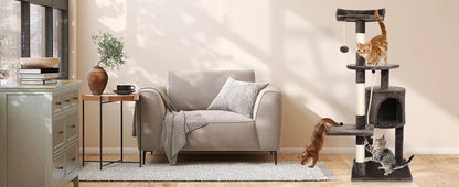 ClimbNest Multi-Level Cat Tower