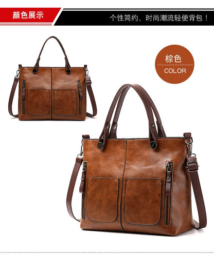 NOVA  LEATHER  SHOULDER BAG