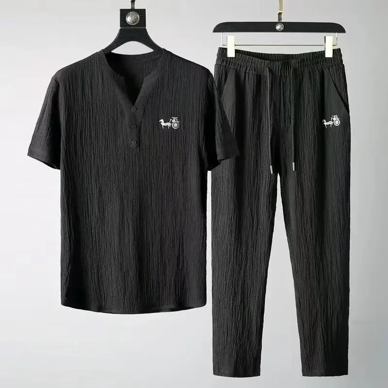 LIAM CASUAL SPORTY TWO-PIECE SET