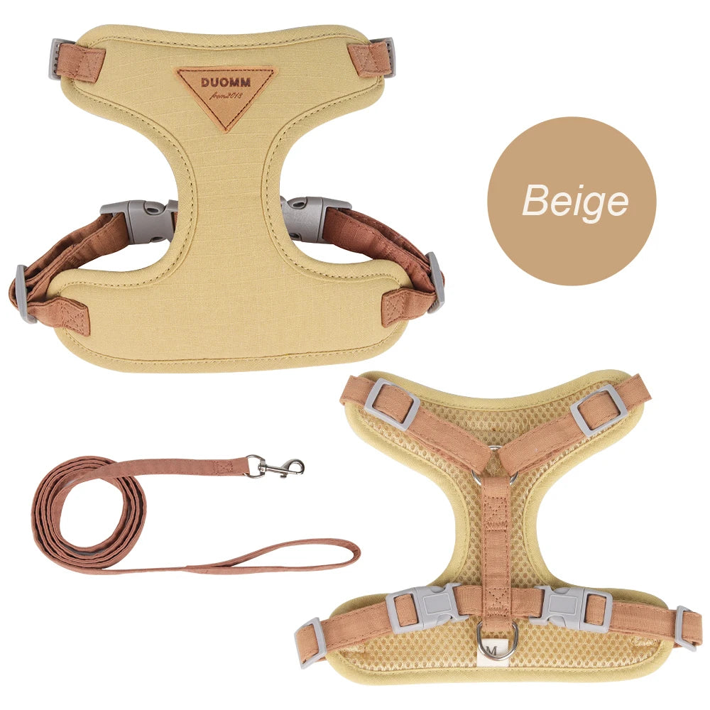  Breathable Pet Harness Set 🐾
