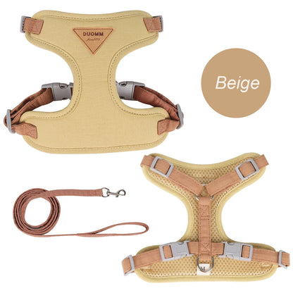  Breathable Pet Harness Set 🐾