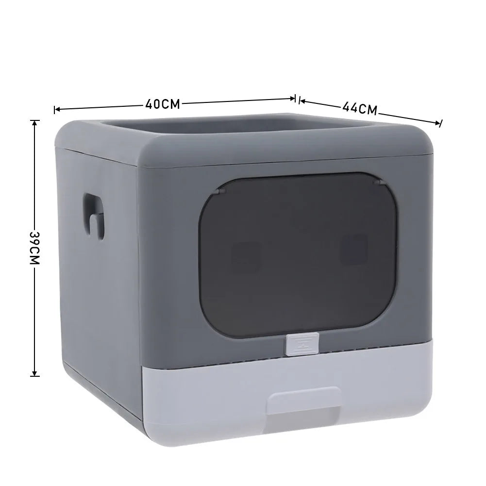 Full Enclosed Cat Toilet Litter Box