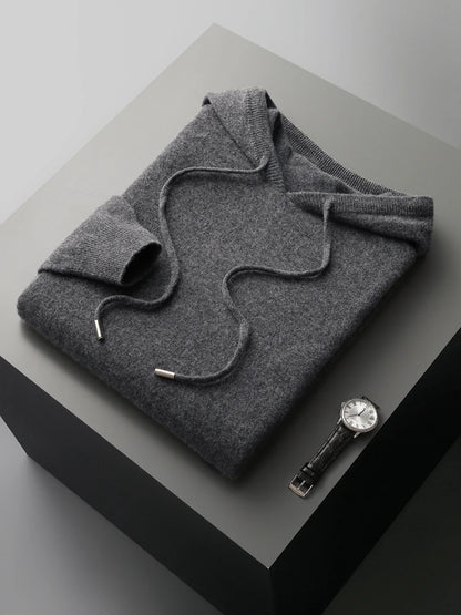 HENRY MERINO WOOL HOODIE