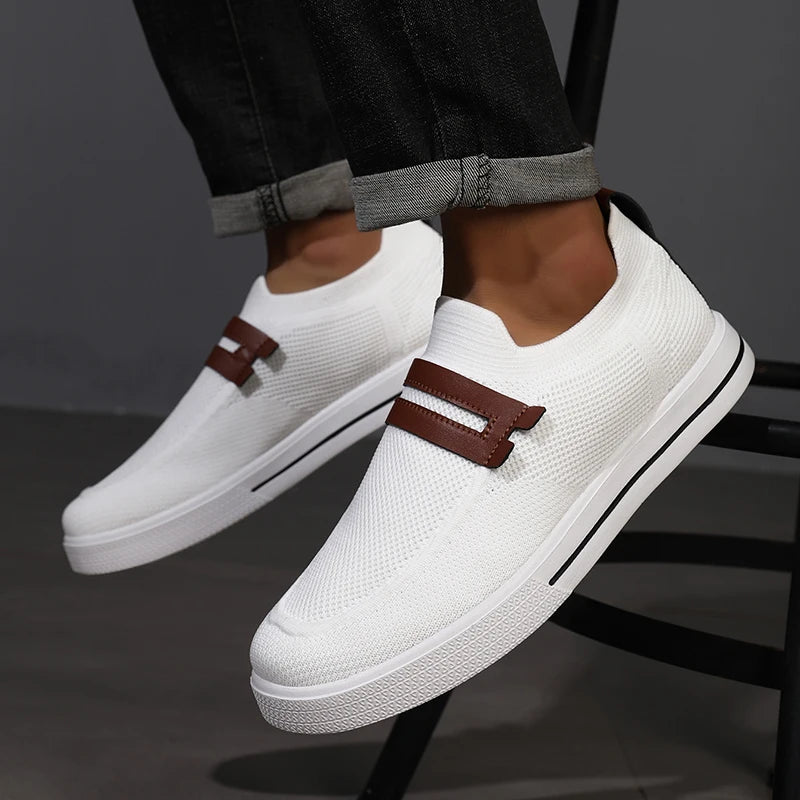 ARCHIE WHITE LOAFERS
