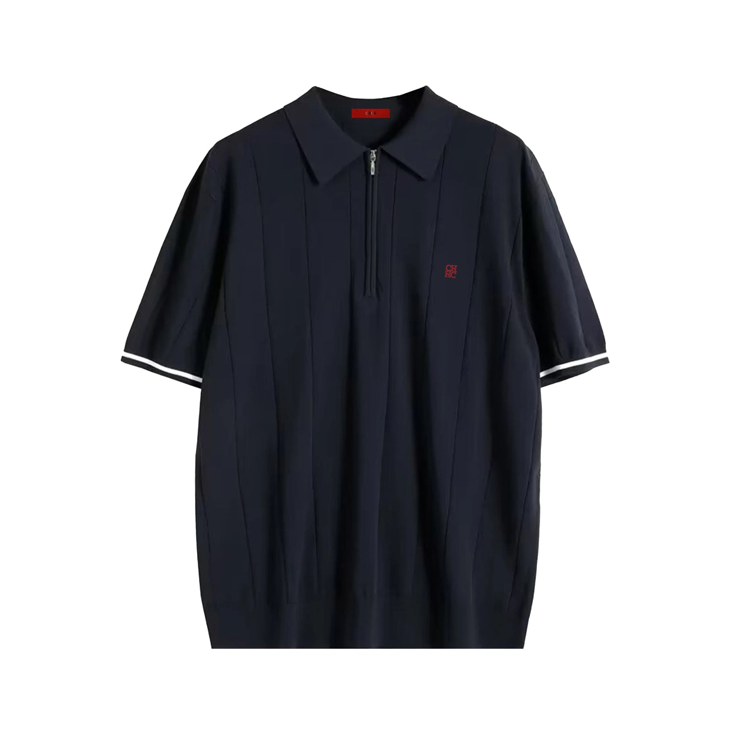 ECHO RIBBED POLO