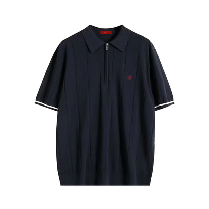 ECHO RIBBED POLO