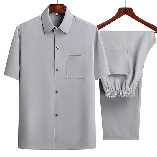 EDWARD MANDARIN CASUAL SET