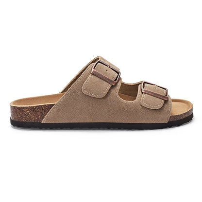 Kidmi Women’s Suede Buckle Sandals