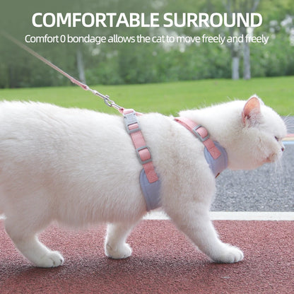  Breathable Pet Harness Set 🐾