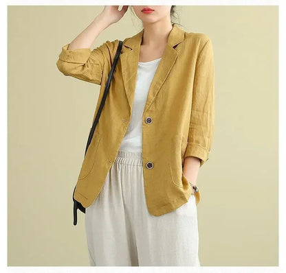 Edith Linen Light Jacket