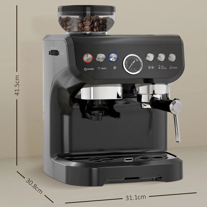 HOMCOM PROFESSIONAL ESPRESSO MACHINE
