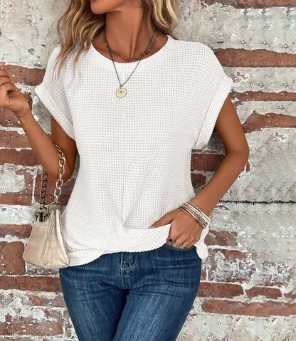 FREYA SOLID SHORT SLEEVE TEE
