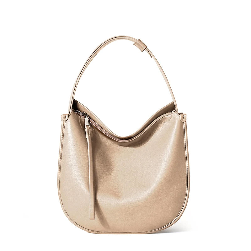 DAISY LEATHER HOBO BAG