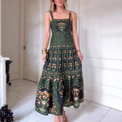 SOPHIE BOHO PLEATED DRESS