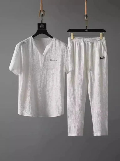 LIAM CASUAL SPORTY TWO-PIECE SET
