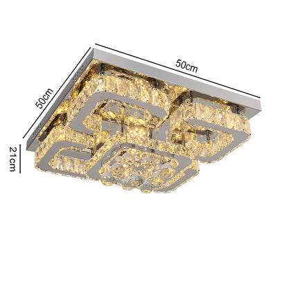 CrystalAura LED Ceiling Light