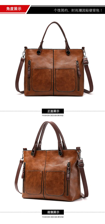 NOVA  LEATHER  SHOULDER BAG