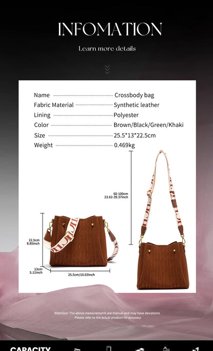 GEORGIA LETTER SHOULDER BAG