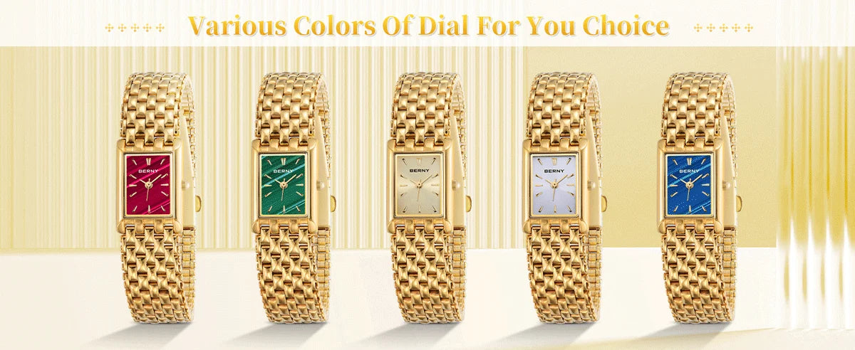 Daisy Belle Gold Watch by BERNY