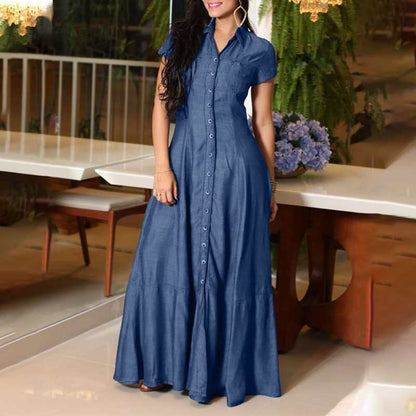  DenimGrace Shirt Dress