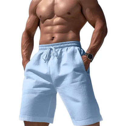 RYDER LINEN JOGGER SHORTS