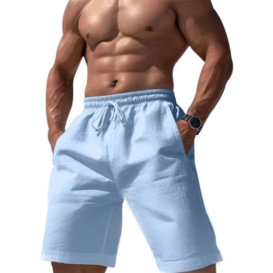 RYDER LINEN JOGGER SHORTS