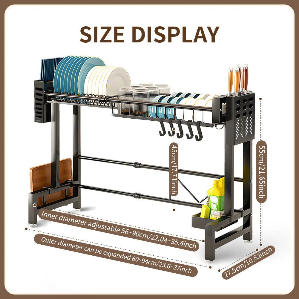 Prymee™ DualDeck Dish Drainer