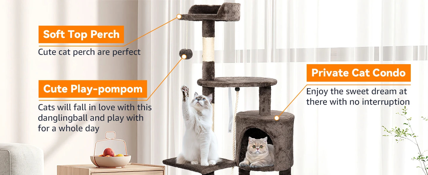ClimbNest Multi-Level Cat Tower