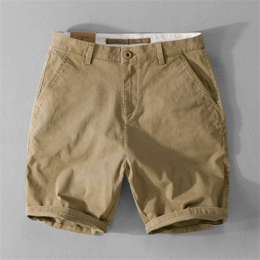 EDWARD CASUAL COTTON CARGO SHORTS