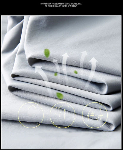 James Ice Silk Casual Pants