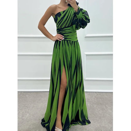 ELEGANT SPLIT MAXI DRESS