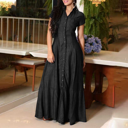  DenimGrace Shirt Dress